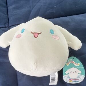 Squishmallows White and Pink Plush
